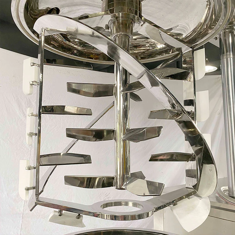 Hydraulic Lifting Mixing Emulsifying Tank