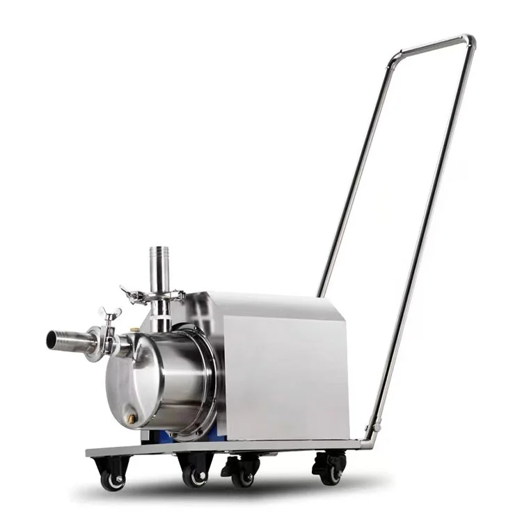 Bomba centrífuga sanitaria móvil