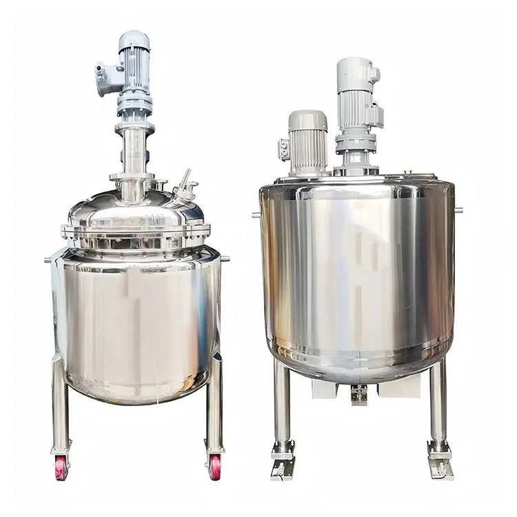 Tanque de mezcla de una sola capa