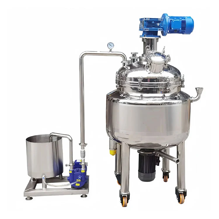 Tanque de mezcla al vacío